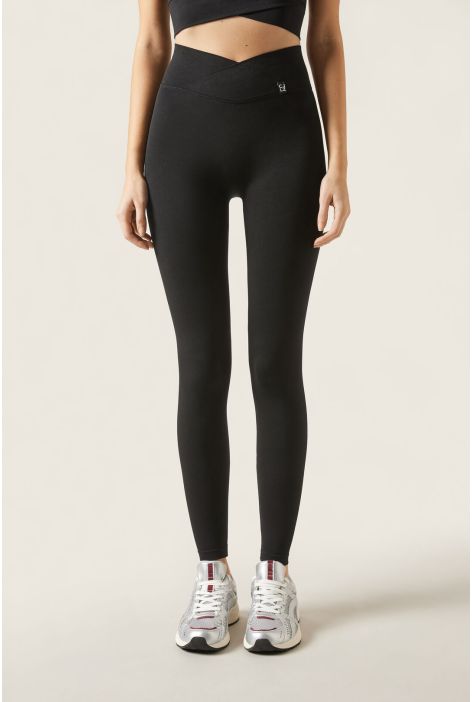 Legging Sans Couture Noir